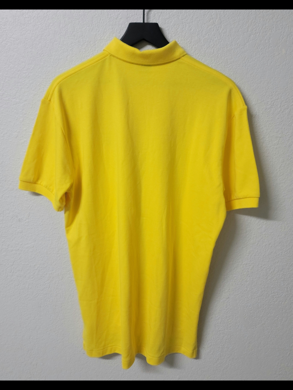 NEW Polo Ralph Lauren Short Sleeve Polo Solid Yellow Men's Medium - Picture 2 of 5